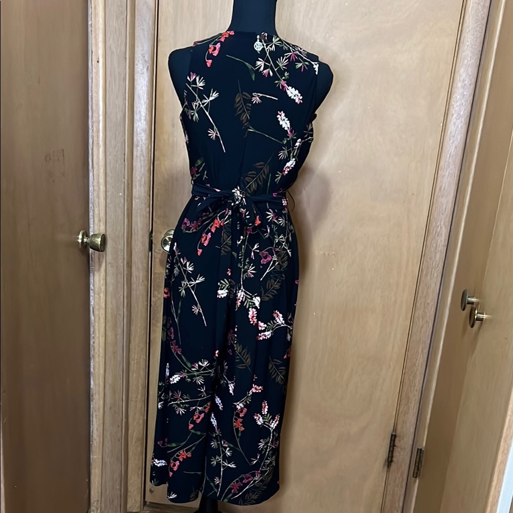Tommy Hilfiger Black and Floral Jumpsuit - Picture 3 of 7